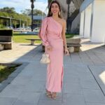 Vestido Melisa. Color ROSA NUDE